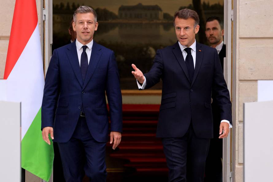 Hungary's Prime Minister Peter Magyar visits France