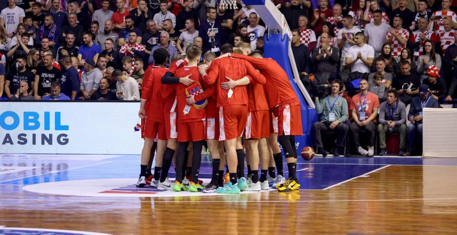 Zadar: Hrvatska i Francuska odigrali utakmicu kvalifikacija za EuroBasket