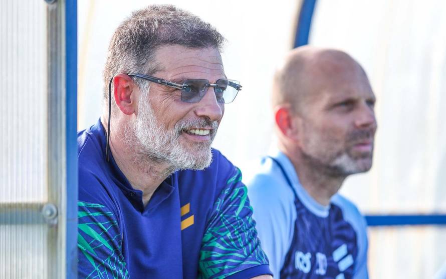 Zagreb: Slaven Bilić na prijateljskoj utakmici NK Lokomtiva-Al-Fateh