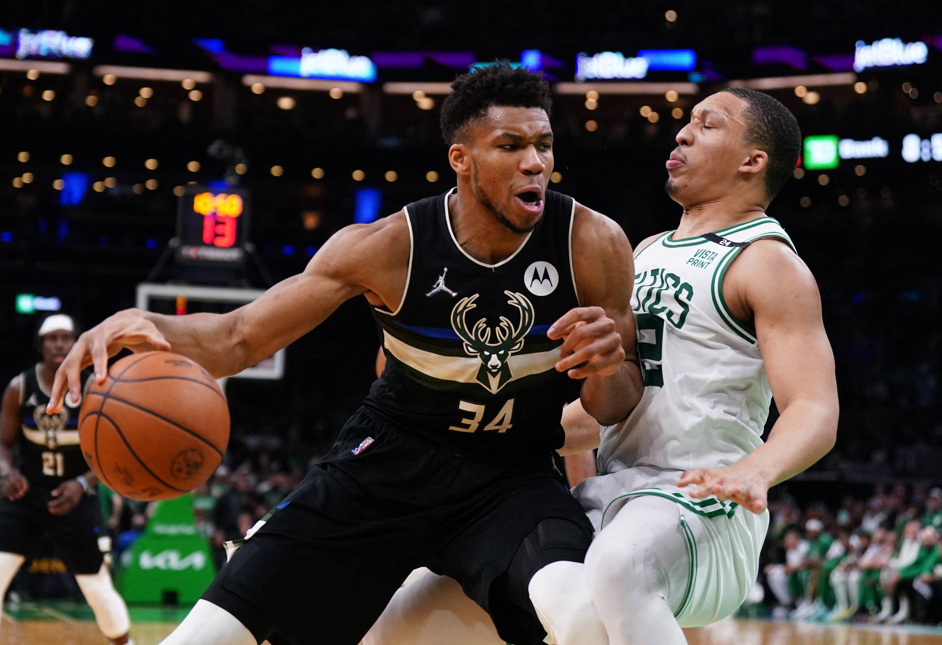 NBA: Playoffs-Milwaukee Bucks at Boston Celtics