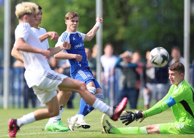 Zagreb: Utakmica prve nogometne lige juniora U19, GNK Dinamo Zagreb - NK Rudeš