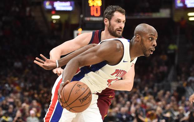 NBA: Detroit Pistons at Cleveland Cavaliers