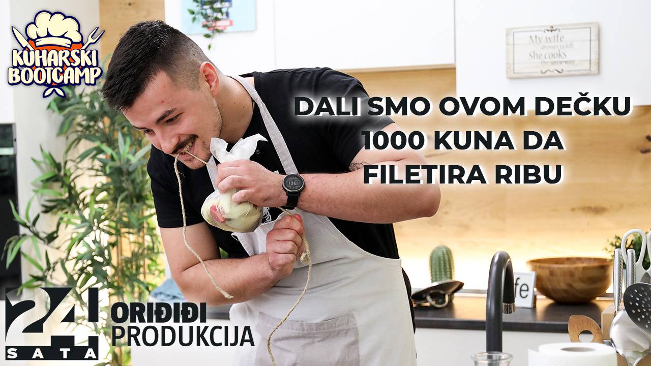 Josip (26) isfiletirao brancina pa poručio: 'Da mi niste platili tih 1000 kuna, ne bih ovdje došao!'