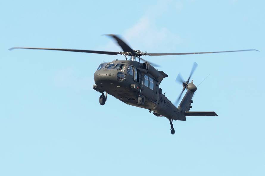 Zagreb: Generalna proba svečanog vojnog mimohoda - zračne snage 