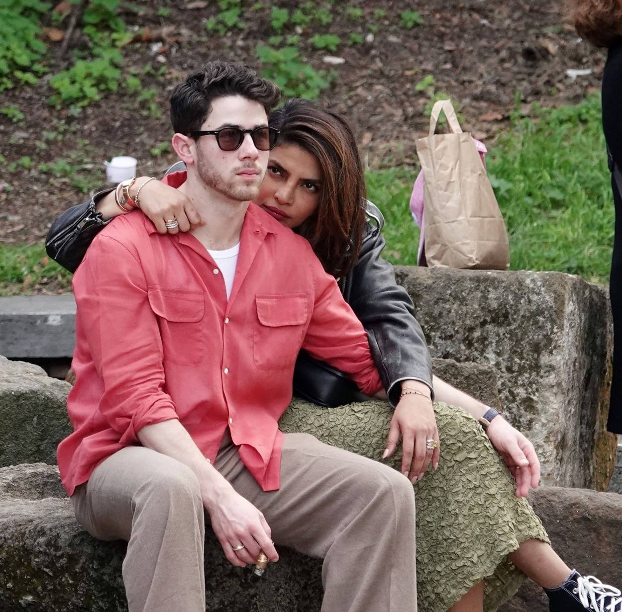 *EXCLUSIVE* Indian actress Priyanka Chopra and her husband singer Nick Jonas are living their best life while exploring the beautiful city of Rome!