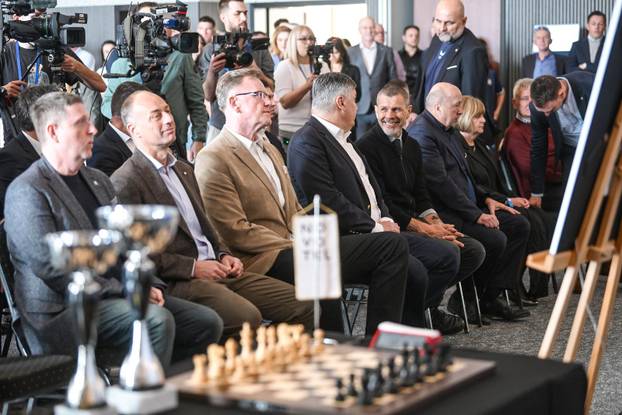 Zagreb: Predsjednik Zoran Milanovic na otvaranju šahovskog turnira Sanjin Španovic