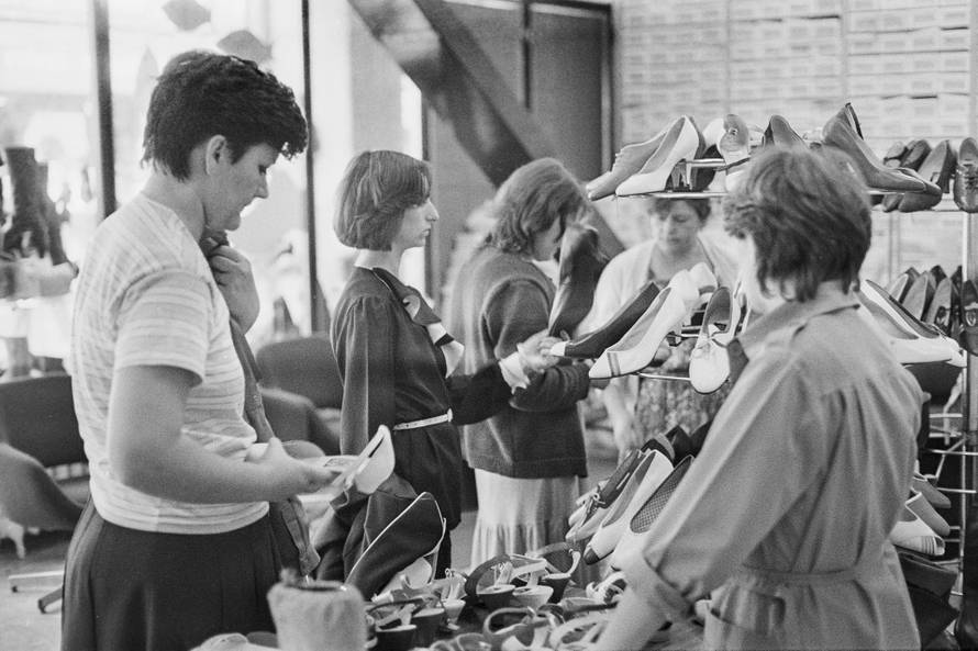 Zagreb: Kupovina u robnoj kući Nama u Ilici u rujnu 1984. godine