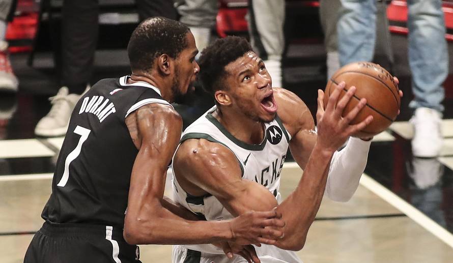 NBA: Playoffs-Milwaukee Bucks at Brooklyn Nets