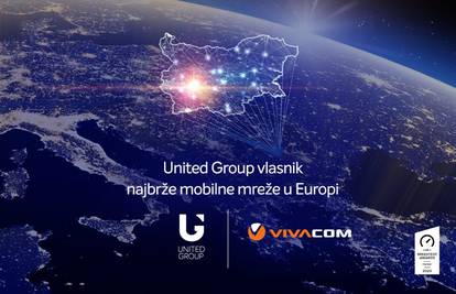 United Grupa ima najbržu mobilnu mrežu u Europi