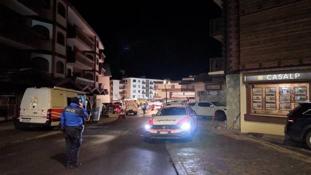 Aftermath of New Year’s Eve party explosion and fire at "Le Constellation" bar in Crans-Montana