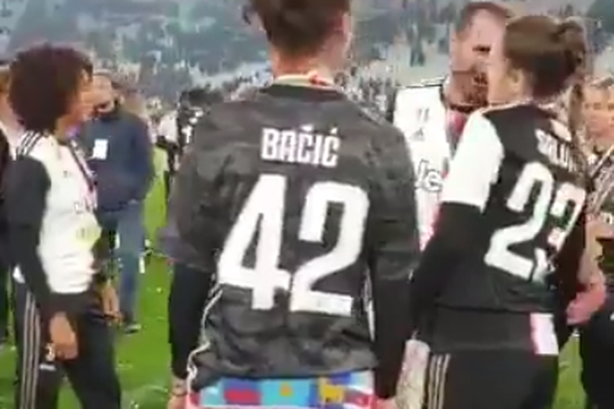 Doris Bačić slavi Juventusov naslov prvaka