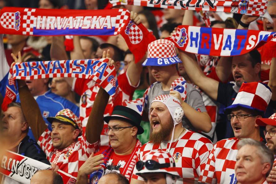 EHF 2024 Men's European Handball Championship - Preliminary Round - Group B - Croatia v Austria