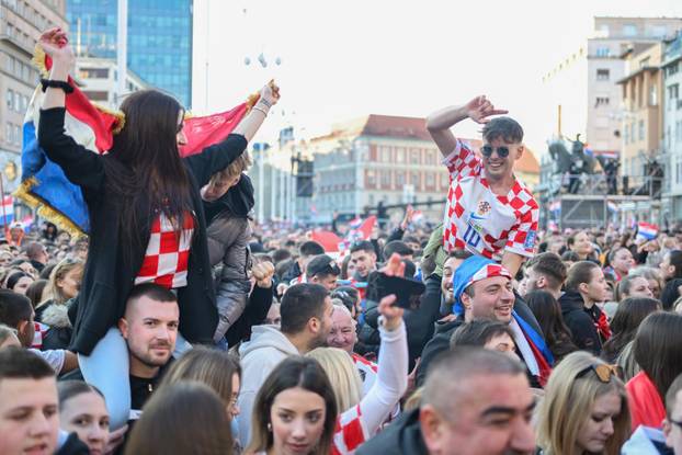 Zagreb: Svečani doček rukometaša nakon osvojenog srebra na Svjetskom prvenstvu