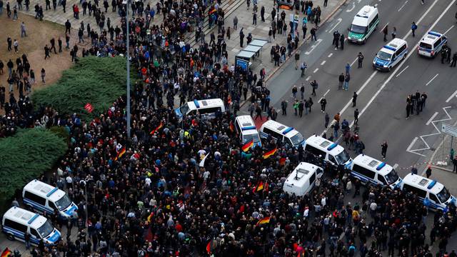 Demonstrations following the killing of a man in Chemnitz