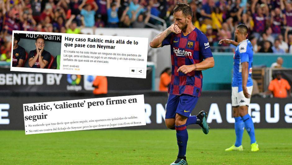 'Rakitiću smeta što nije dobio novi ugovor, ali ostaje u Barci'