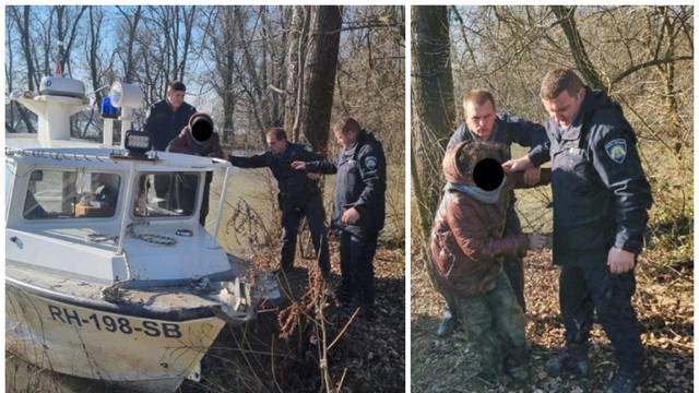 VIDEO Policija iz ledene Save spasila 21 migranta kod Stare Gradiške, dozivali su pomoć