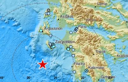 Potres od 5.2 u moru kod Grčke