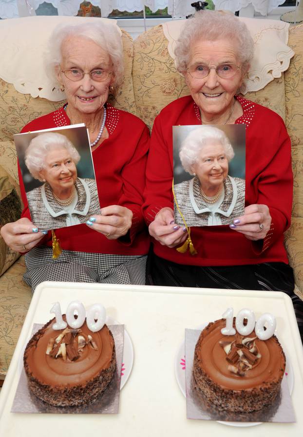 100 year old twins