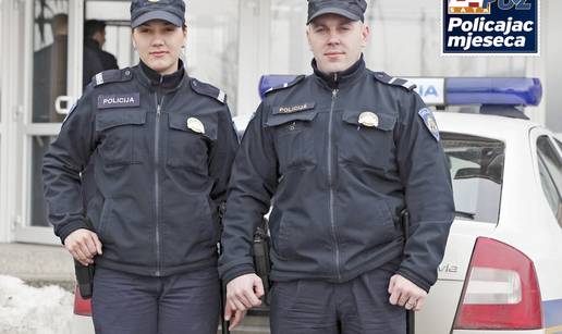 Policajci Marin i Jelena uhvatili su naoru&zcaron;anog razbojnika 
