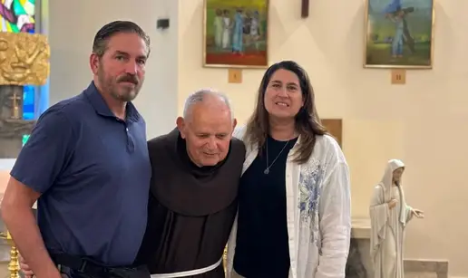 Zvijezda 'Pasije' u Zagrebu bio kod fra Joze Zovka: Uskoro će početi snimati i nastavak filma