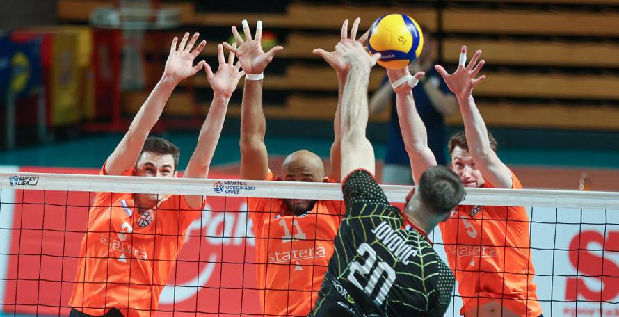 Zagreb: HAOK Mladost i MOK Mursa u Domu odbojke otvorili finalnu seriju za odbojkaškog prvaka Hrvatske