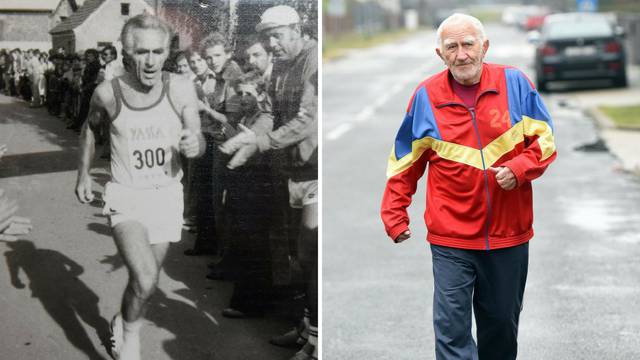 Josip (94) je maratonac: 'Ljudi su mislili da trčim gasiti požar'