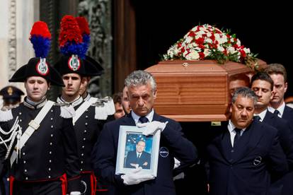 Funeral of former Italian Prime Minister Silvio Berlusconi at the Duomo Cathedral, in Milan