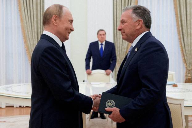 FILE PHOTO: Russian President Putin meets U.S. envoy Witkoff in Moscow