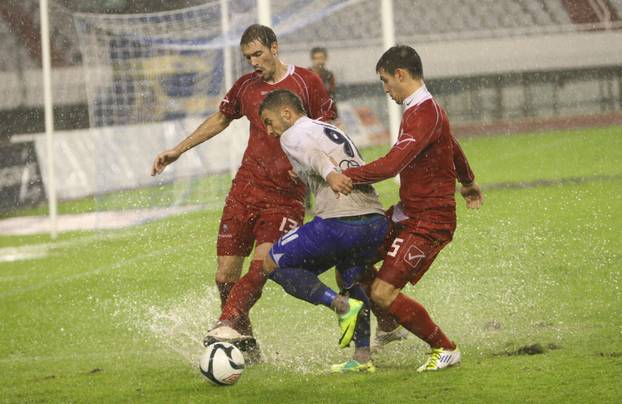Split: Hrvatski nogometni kup, ?etvrtfinale, HNK Hajduk - NK Zagreb, 1. utakmica