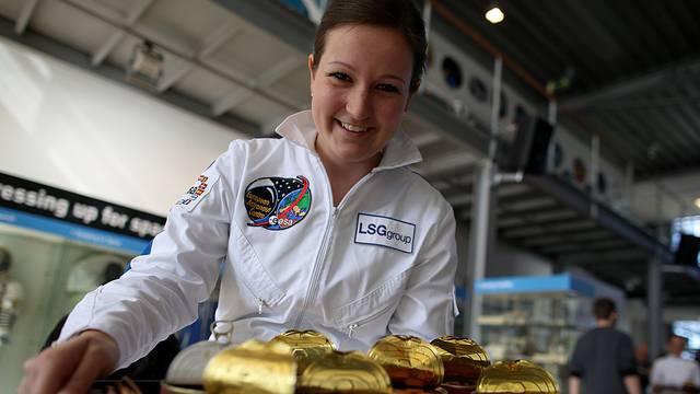 Menus in outer space: ESA and LSG present astronaut's food