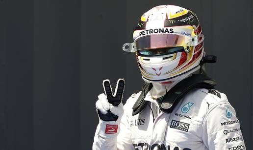 Hamiltonu pole-pozicija na VN Španjolske, Nico Rosberg drugi