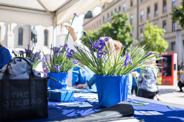 Zagreb: Obilježavanje Dana plavog irisa