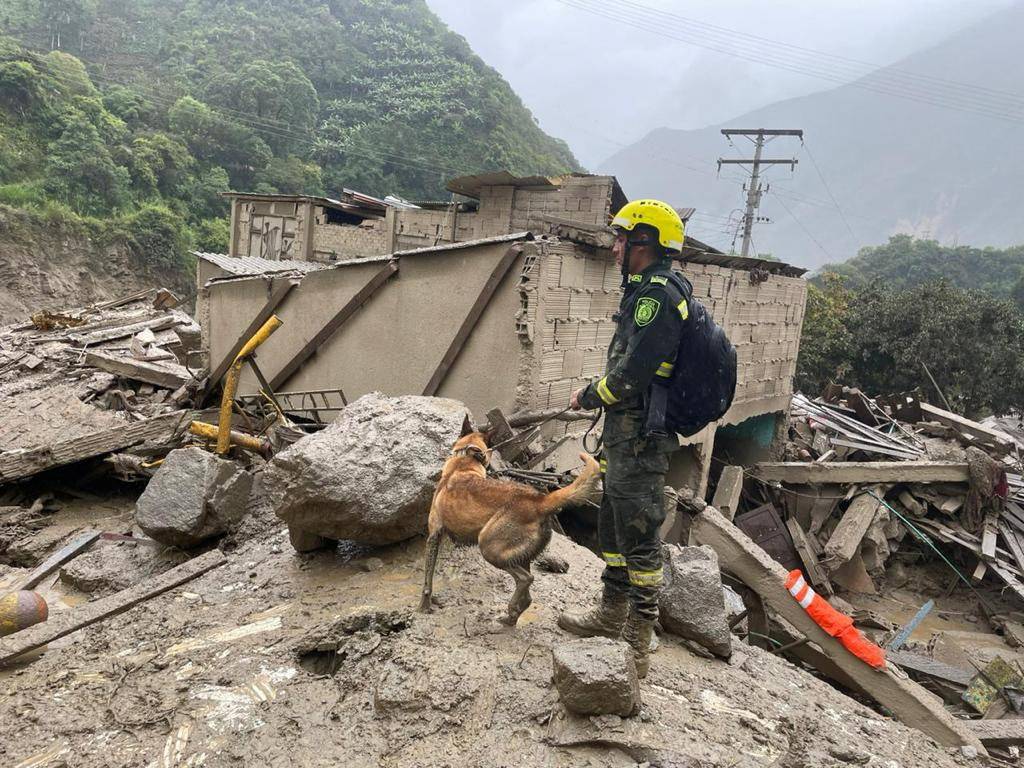 Landslide left several casualties in Quetame