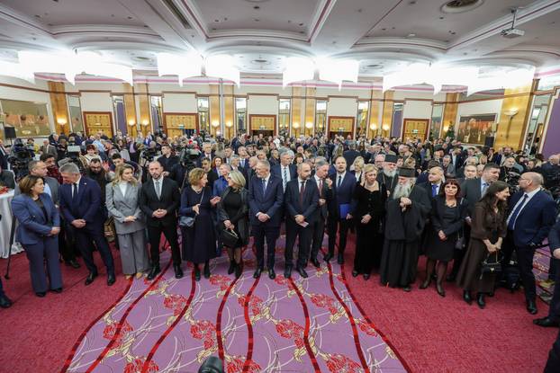 Zagreb: Primanje u prigodi pravoslavnog Božića priredilo je Srpsko narodno vijeće