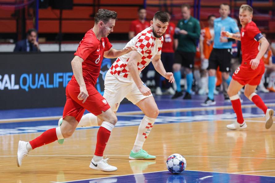 Susret Hrvatske i Poljske u dodatnim kvalifikacijama za Svjetsko prvenstvo u futsalu