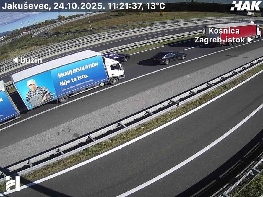 VIDEO Kamion proletio kroz ogradu na A3. Prekinut promet! 'Auto je bio skroz razvaljen'