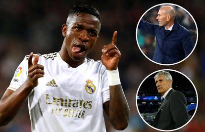 Setien: Trka za titulu još traje; Zidane: Vinicius je zaslužio gol