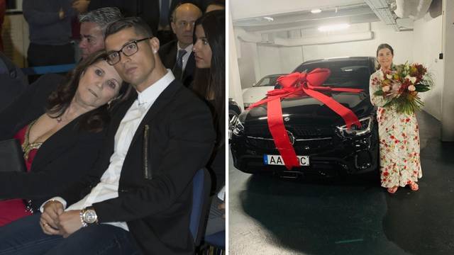 Ronaldo usrećio majku: Kupio joj Mercedes za Majčin dan...