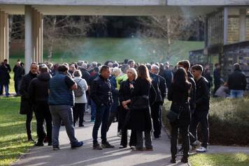 Novo Mesto: Posljedni ispra&cacute;aj Ale&scaron;a &Scaron;utarja ubijenog ispred no&cacute;nog kluba 