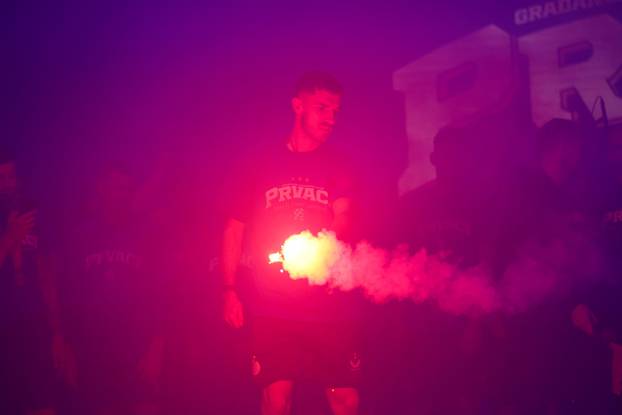 Slavlje u Zagrebu nakon Dinamova osvajanja dvostruke krune