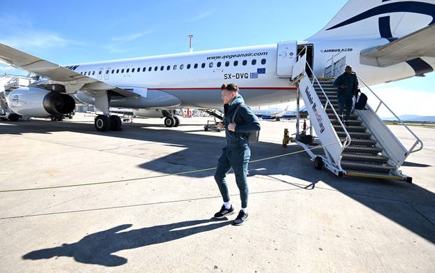 Solun: Dinamo stigao u Grčku na uzvratni susret s PAOK-om u 1/8 filnala UEFA Konferencijske lige  