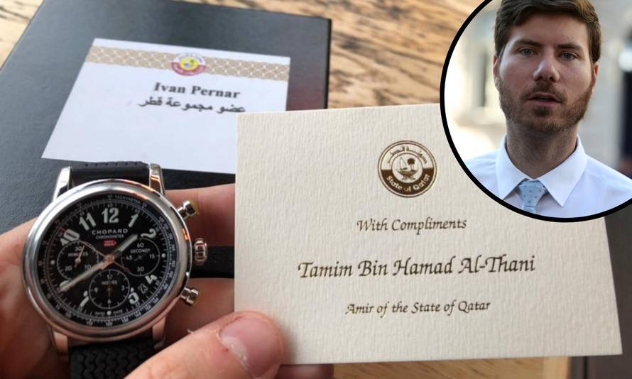 Pernar od emira dobio skupi sat: Hvala, Bog ga blagoslovio!