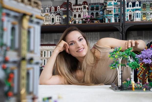 Zagreb: Pamela Ramljak izrađuje modularne građevine od LEGO kockica