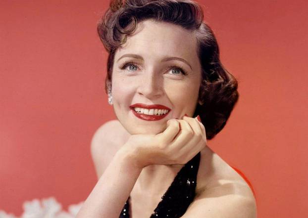 BETTY WHITE American film actress and comedian about 1955