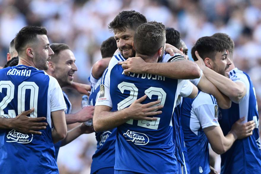 Rijeka - Dinamo 1-3: Dominacija 'modrih' za trostruku krunu