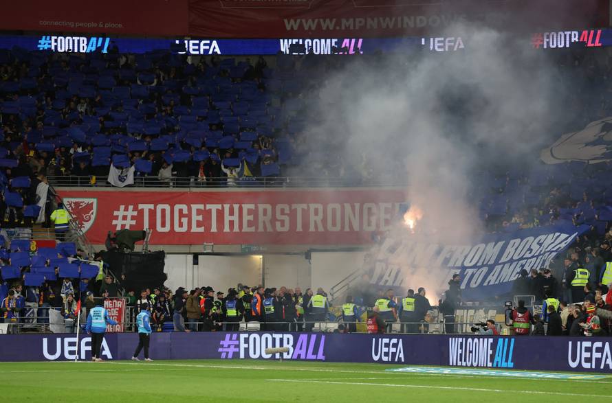 FIFA World Cup - UEFA Qualifiers - Semi Final - Wales v Bosnia and Herzegovina