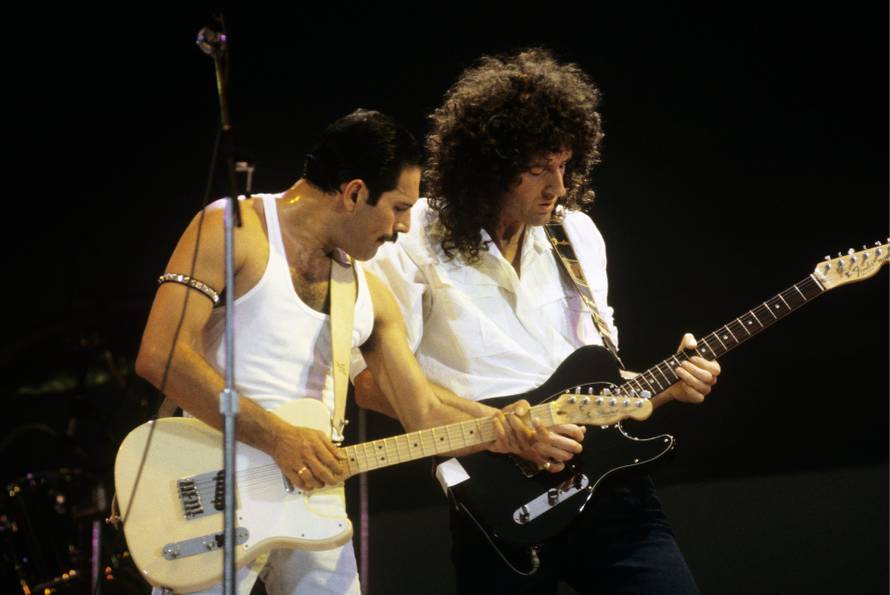 LIVE AID Concert London: QUEEN on Stage