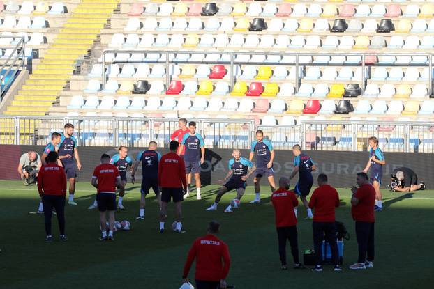Rijeka: Trening Hrvstake nogometne reprezentacije