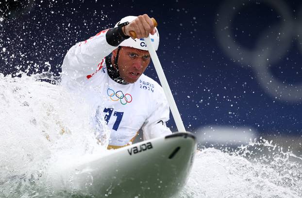 Slalom Canoe - Men's Canoe Single Heats 1st Run