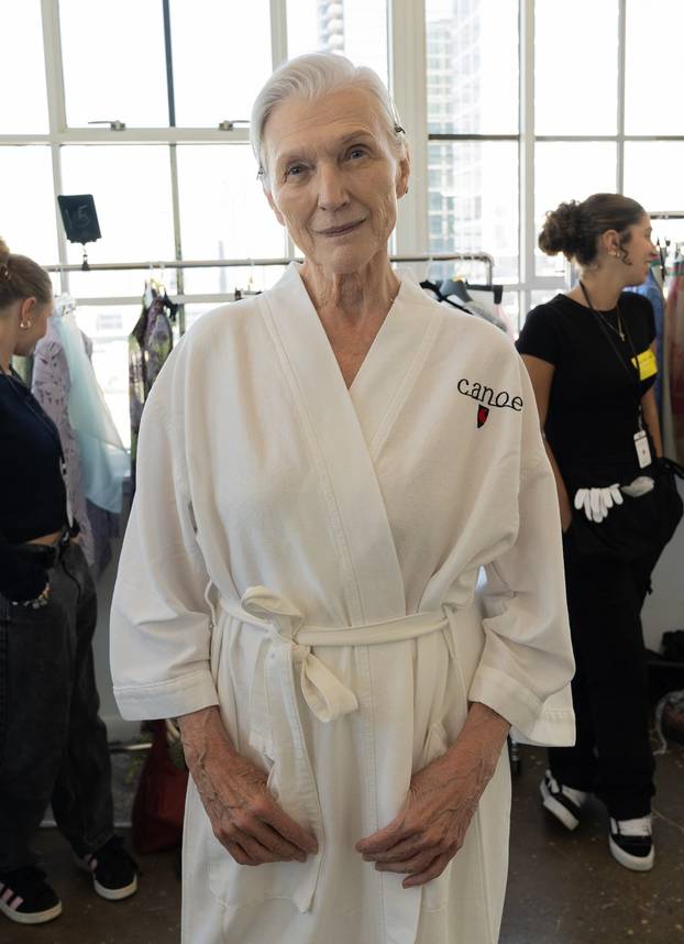 NY: Juzui Fashion show backstage